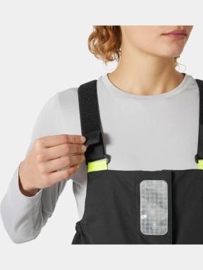 Helly Hansen W Pier 4.0 Bib női vitorlás kabát fekete színben 3