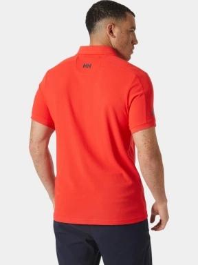 Helly Hansen Hp Race Polo 2.0 férfi galléros póló piros színben 3