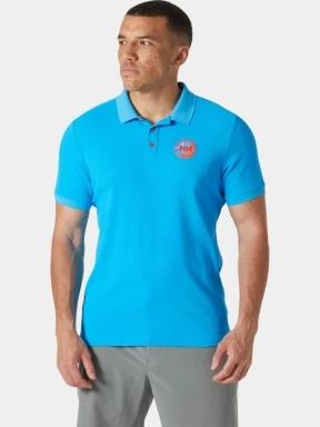 Helly Hansen Hp Race Polo 2.0 férfi galléros póló kék színben 1