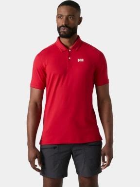 Helly Hansen Hp Salina Polo férfi galléros póló piros színben 1