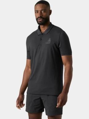 Helly Hansen Hp Figari Polo férfi galléros póló szürke színben 1