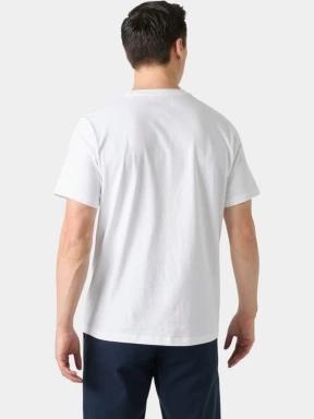Helly Hansen Crew T-Shirt 2.0 férfi rövid ujjú póló fehér színben 3