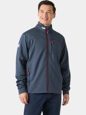 Helly Hansen Crew Fleece Jacket férfi polár pulóver sötétkék színben 1