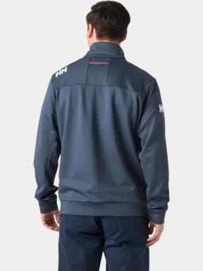 Helly Hansen Crew Fleece Jacket férfi polár pulóver sötétkék színben 3