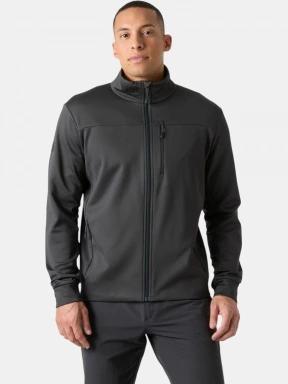 Helly Hansen Crew Fleece Jacket férfi polár pulóver fekete színben 1