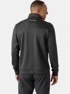 Helly Hansen Crew Fleece Jacket férfi polár pulóver fekete színben 3