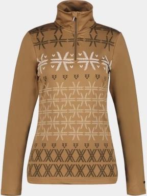 Luhta Luhta Ahjola női aláöltöző felső barna színben 1