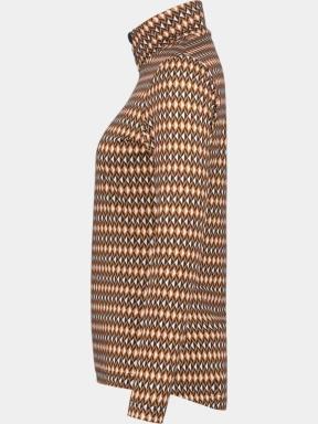 Luhta Luhta Peuratunturi női aláöltöző felső barna színben 3