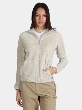 Luhta Luhta Ikaala női polár pulóver homok színben 1