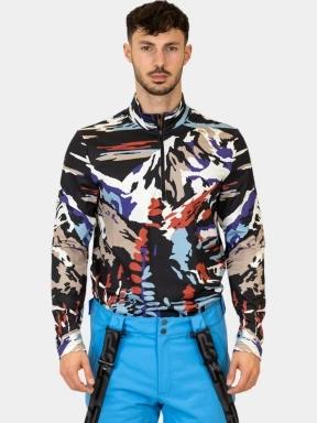 Spyder Podium 1/2 Zip férfi aláöltöző felső multikolor színben 1