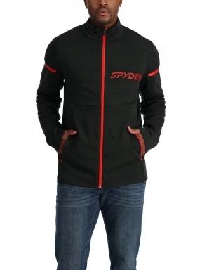 Spyder Speed Fleece Jacket férfi polár pulóver fekete színben 1