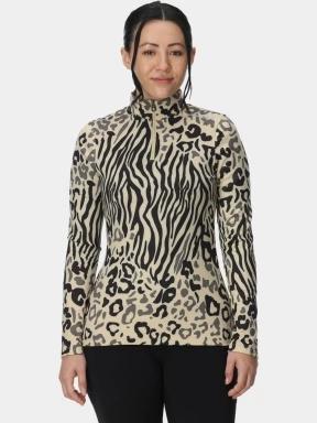 Spyder Vivid 1/2 Zip női aláöltöző felső homok színben 1