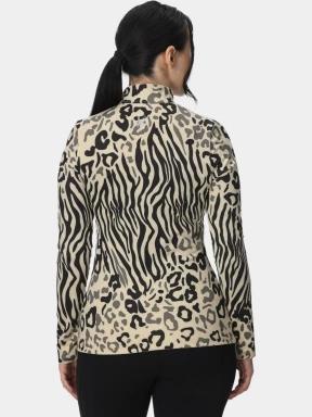 Spyder Vivid 1/2 Zip női aláöltöző felső homok színben 3