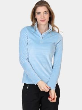 Spyder Shimmer Bug 1/2 Zip női polár pulóver világoskék színben 1