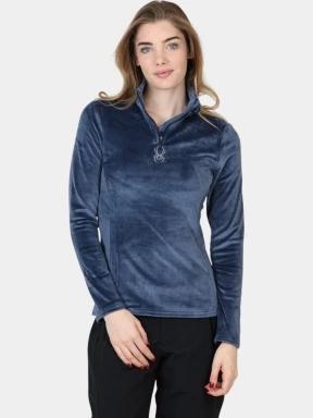 Spyder Shimmer Bug 1/2 Zip női polár pulóver sötétkék színben 1