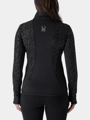 Spyder Luxe Sweater Fleece Jacket női polár pulóver fekete színben 3