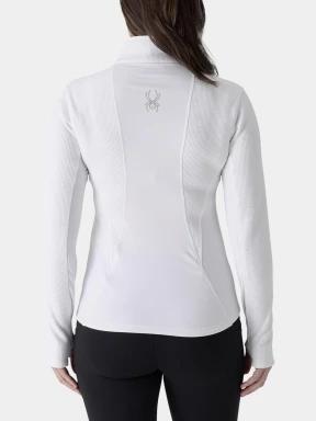 Spyder Luxe Sweater Fleece Jacket női polár pulóver fehér színben 3