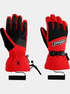 Spyder Overweb Gtx Gloves síkesztyű piros színben 1