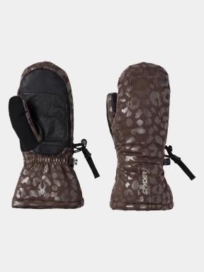Spyder Inspire Ski Mittens női síkesztyű barna színben 1