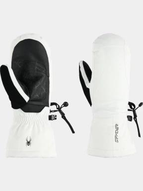 Spyder Inspire Ski Mittens síkesztyű fehér színben 1