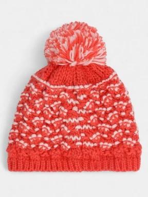 Spyder Brrr Berry Hat női bojtos sapka piros színben 3