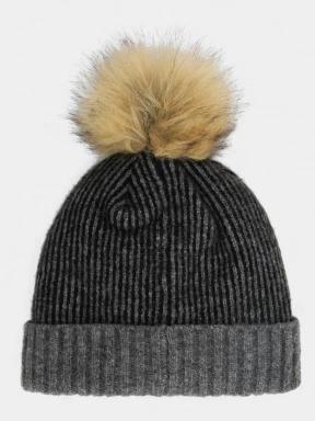 Spyder Plait Pom Hat bojtos sapka fekete színben 3