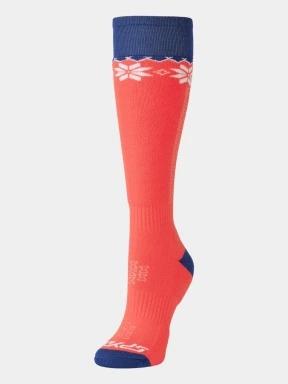 Spyder Womens Sweep Ski Socks női sízokni narancssárga színben 1