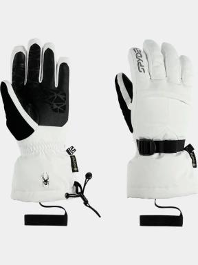 Spyder Synthesis Gtx Ski Gloves síkesztyű fehér színben 1