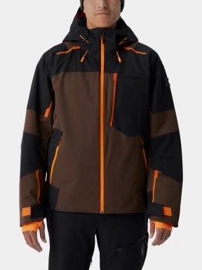 Spyder Leader Jacket férfi síkabát barna színben 1