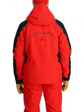 Spyder Leader Jacket férfi síkabát piros színben 3