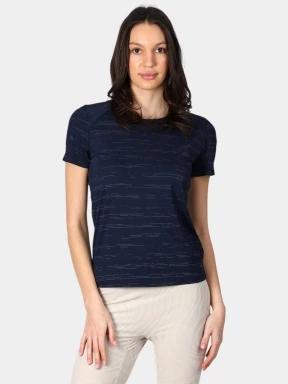 Luhta Luhta Karisto női rövid ujjú póló sötétkék színben 1