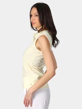 Luhta Luhta Hanttula női ujjatlan póló sárga színben 3