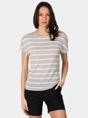 Luhta Luhta Hagalund női rövid ujjú póló homok színben 1