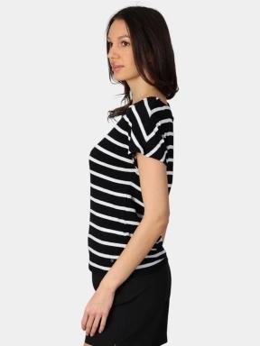 Luhta Luhta Hagalund női rövid ujjú póló fekete színben 3