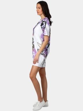 Luhta Luhta Eurajoki női pólóruha fehér színben 3