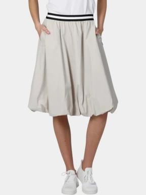 Luhta Luhta Huikuri női midi szoknya homok színben 1