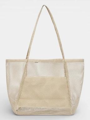 Luhta Luhta Olhava női shopper táska homok színben 3