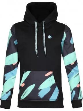 Fundango MYSTIC junior Tech pullover kapucnis pulóver fekete színben 1