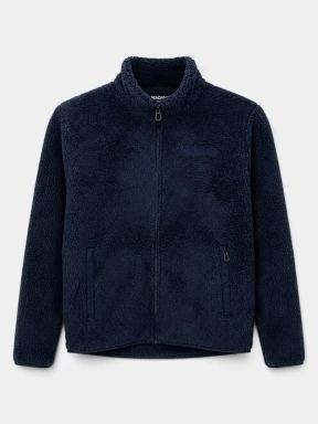 Fundango Marshmallow Junior Pile Jacket polár pulóver sötétkék színben 1