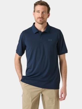 Helly Hansen Lifa Active Solen Ss Polo férfi galléros póló sötétkék színben 1