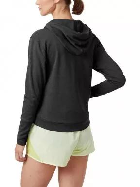 Helly Hansen W Lifa Tech Lite Hoodie női kapucnis pulóver fekete színben 3