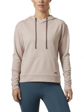 Helly Hansen W Lifa Tech Lite Hoodie női kapucnis pulóver lila színben 1