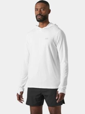 Helly Hansen Lifa Active Solen Hoodie férfi hosszú ujjú sport póló fehér színben 1