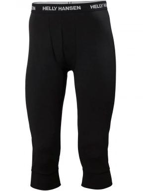 Helly Hansen Lifa Merino Midweight 3/4 Pant férfi aláöltöző nadrág fekete színben 1