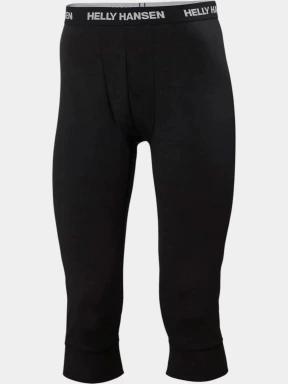 Helly Hansen Lifa Merino Midweight 3/4 Pant férfi aláöltöző nadrág fekete színben 1