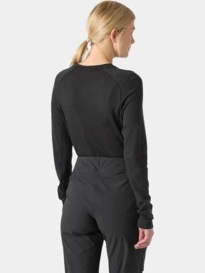 Helly Hansen W Lifa Merino Midweight Crew női aláöltöző felső fekete színben 3