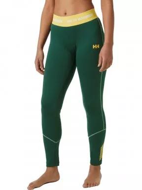 Helly Hansen W Lifa Active Pant női aláöltöző nadrág zöld színben 1