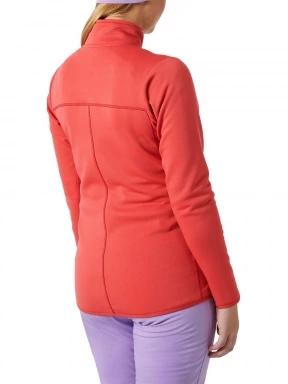 Helly Hansen W Alphelia Zero Fleece Jkt női polár pulóver piros színben 3