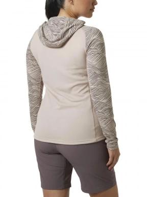 Helly Hansen W Lifa Active Solen Gr Hoodie női hosszú ujjú póló lila színben 3