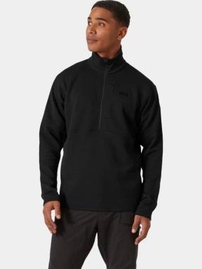 Helly Hansen Evolved Air 1/2 Zip Midlayer férfi polár pulóver fekete színben 1